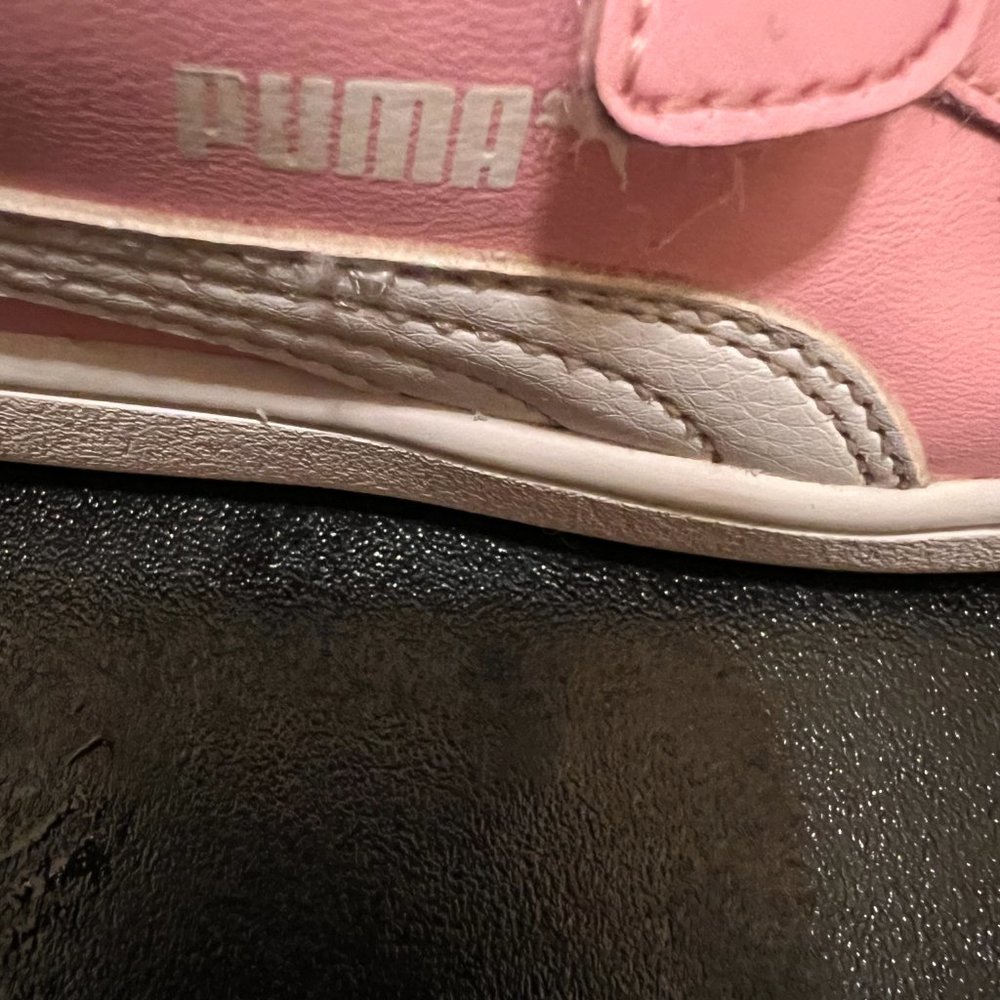 Puma size 10C pink sneakers - Picture 8 of 11